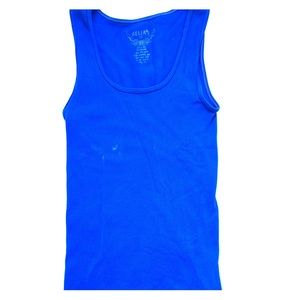 Blue thermal tanktop